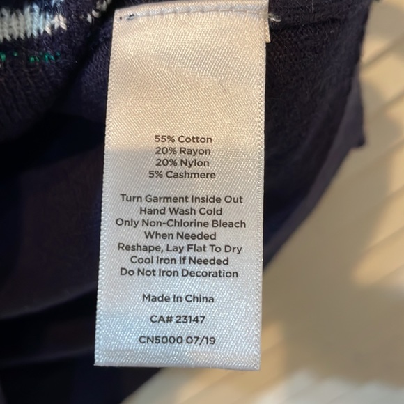 Talbots Holiday sweater XS - Picture 3 of 6